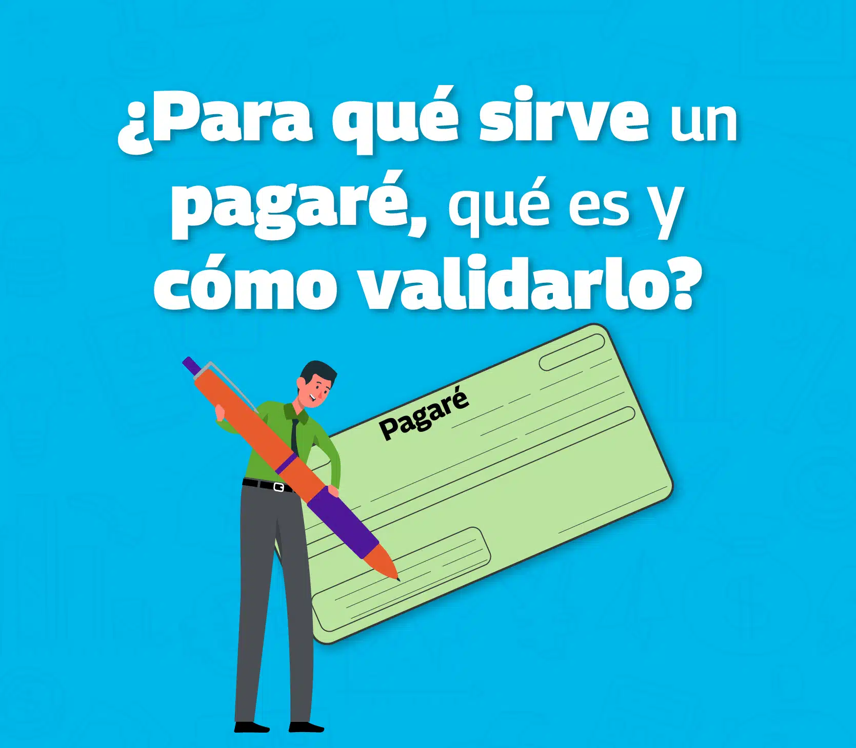 Una de las premisas de "para qué sirve un pagaré" es comprometer a un deudor a pagar cierta suma de dinero bajo unas condiciones acordadas.