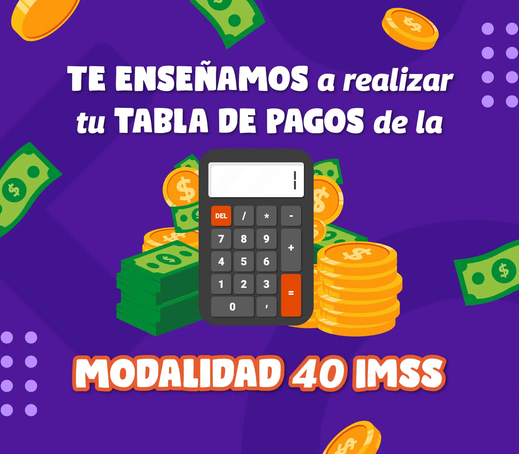 tabla de pagos modalidad 40 imss 2024